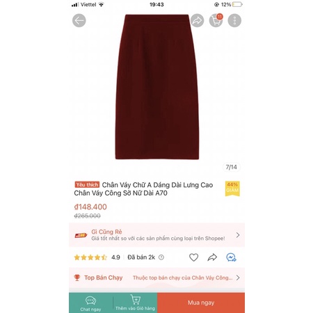 thanh lý chân váy bút chì công sở nguyên mác