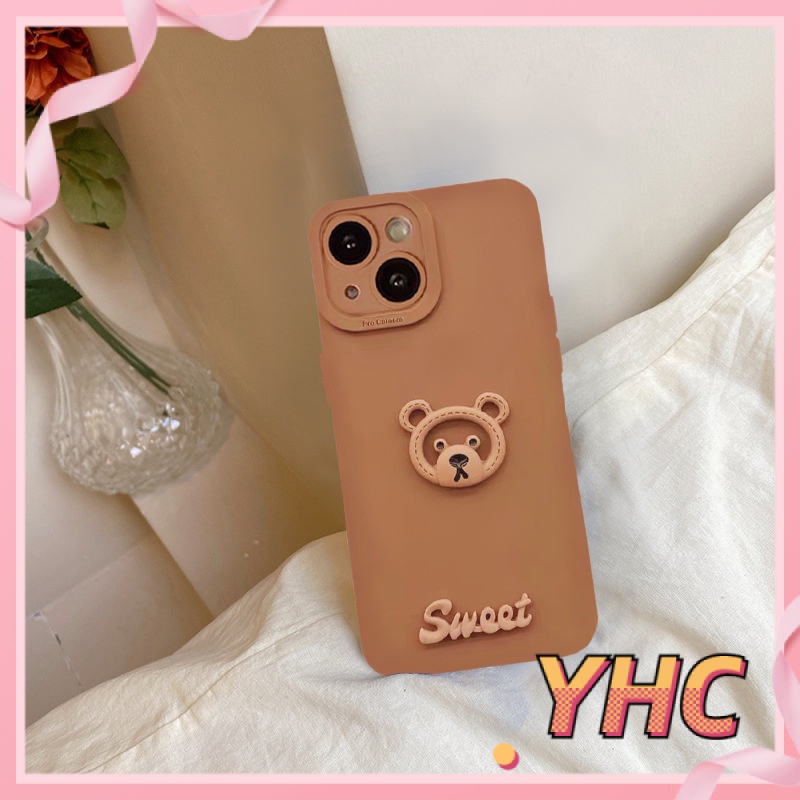 ốp iphone Hình Gấu 3D tương thích iPhone 6/S6/6S/6splus/7/7plus/8/8plus/X/xs/xr/xsmax/11/12/13/pro/Max-032