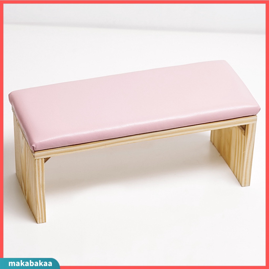 Cá Tuyết| Gối Kê Tay Làm Móng Giả Gỗ Hai Lớp Dành Cho Nữ