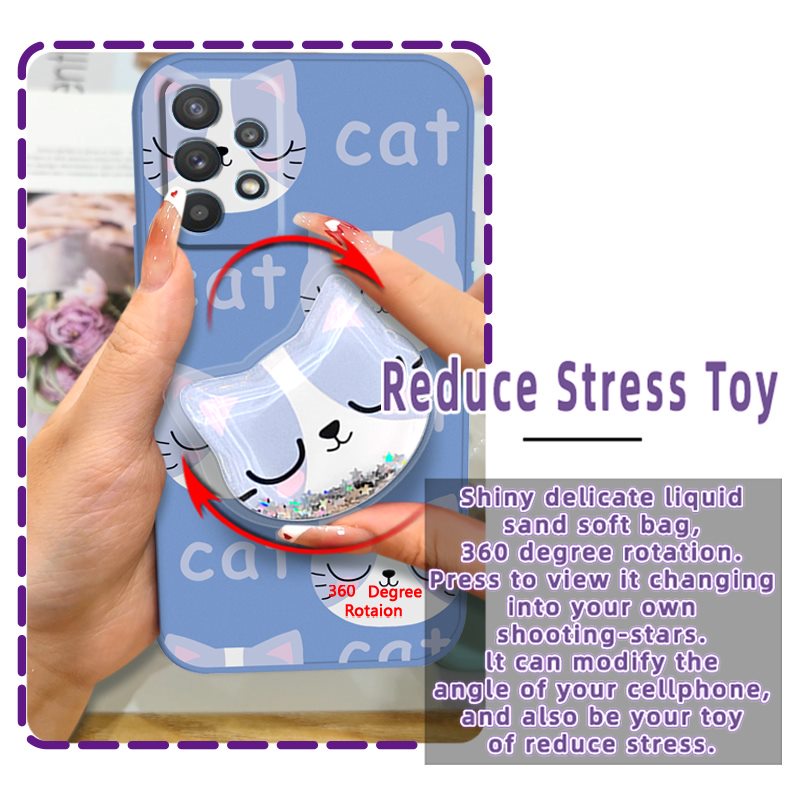 Anti-fall Cartoon Phone Case For Samsung Galaxy A32 4G/A32 LTE/SM-A325F Simplicity Skin-friendly feel protective case cute