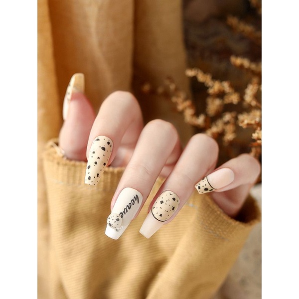 Top trứng cút, sơn trứng cút angels gel nail