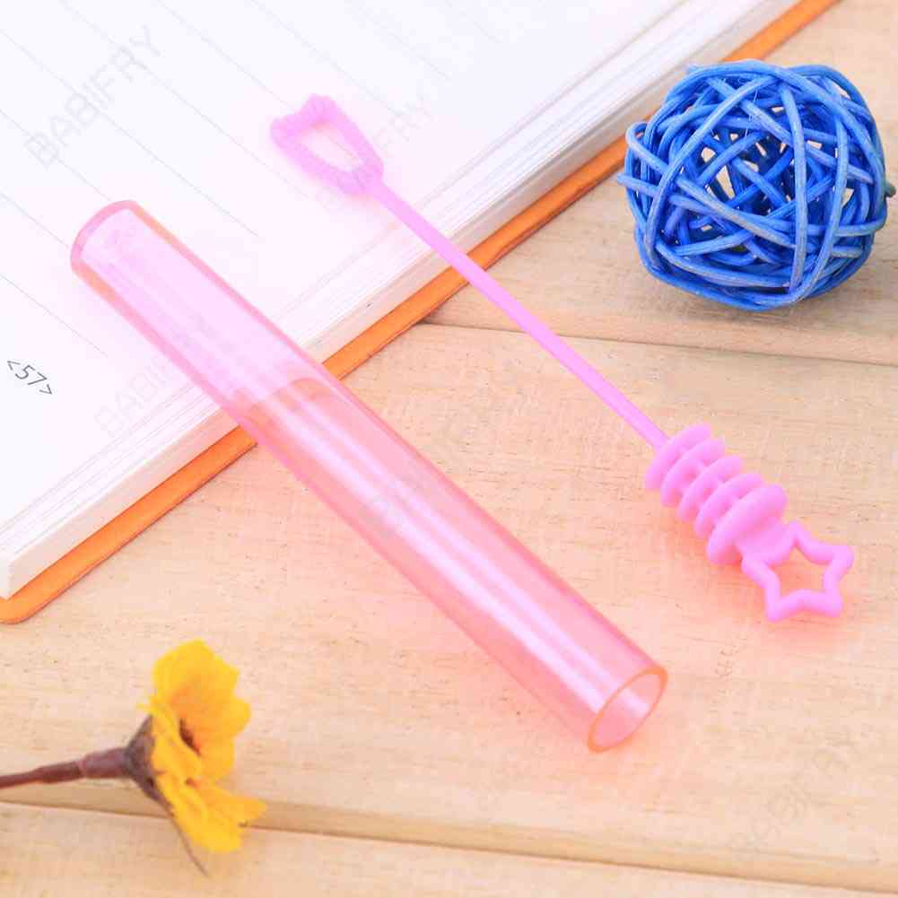 Bộ 6 Lọ Thổi Bong Bóng Xà Phòng Hình Ngôi Sao Dành Cho Trẻ Em