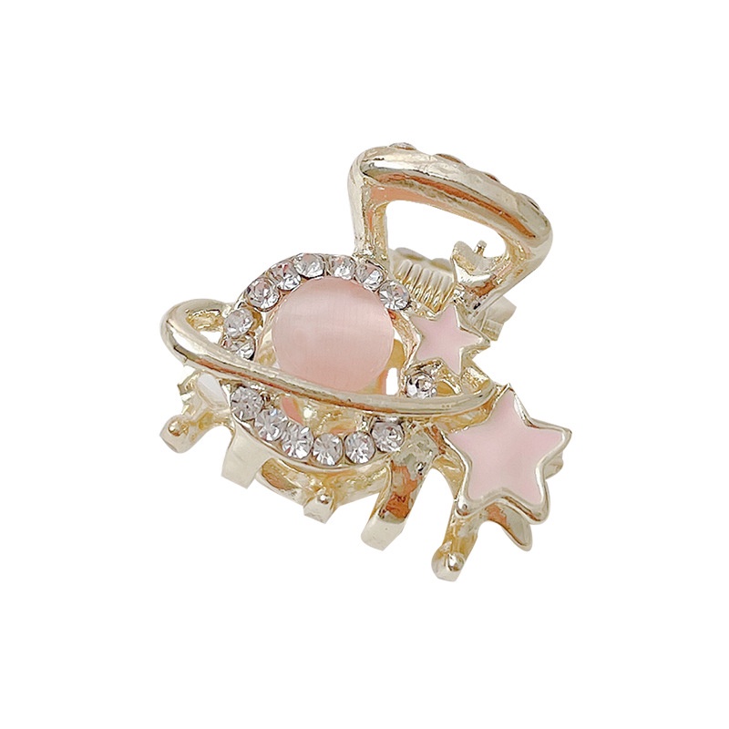 Kẹp Tóc Đính Ngọc Trai Nhân Tạo Bằng Hợp Kim Phong Cách Hàn Quốc