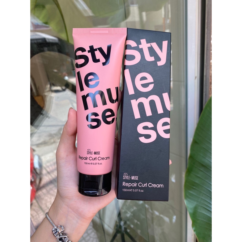 Kem định hình sóng xoăn ATS Stylemuse Repair Curl Cream 150ml