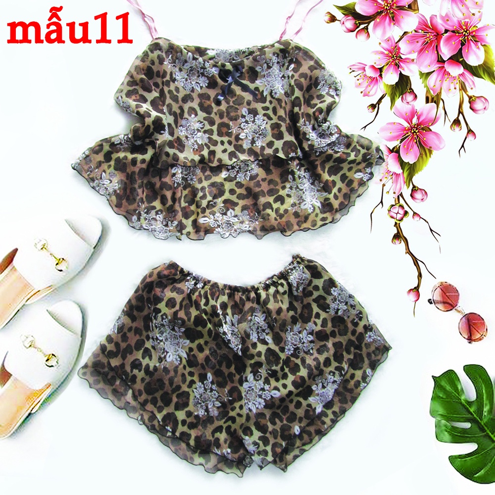 Đồ Bộ Voan 2 Tầng Big Size