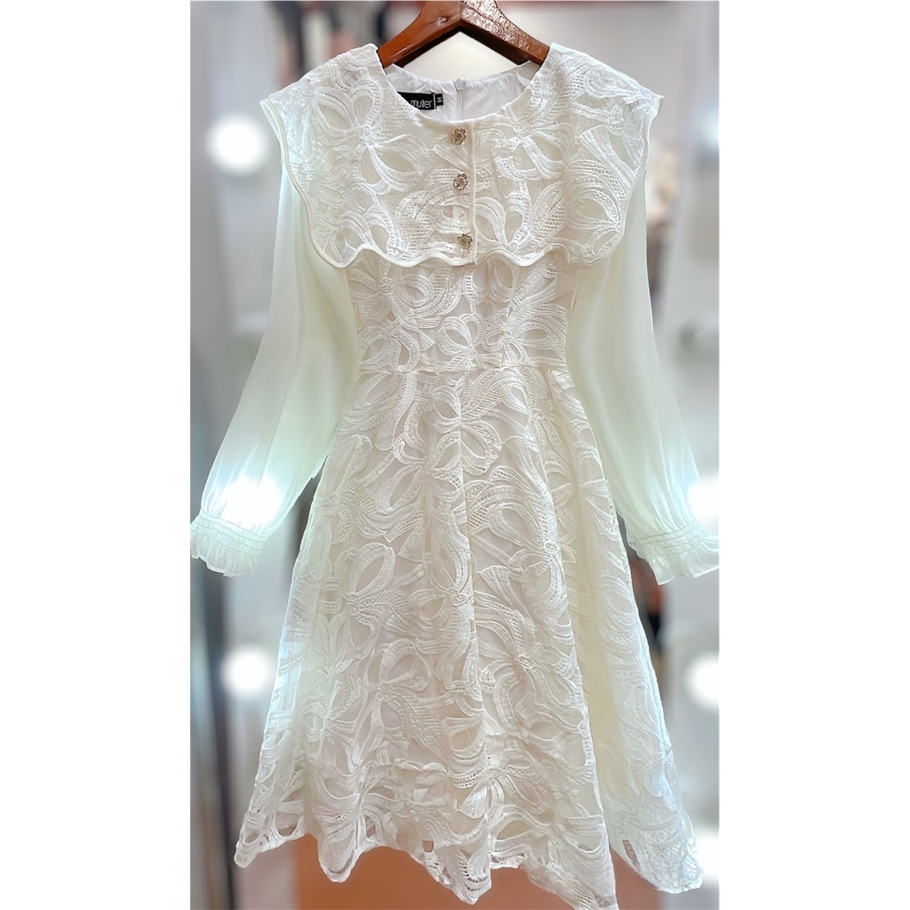 VÁY REN NƠ KÉP ĐÍNH NGỌC