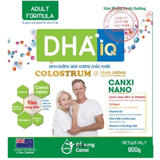 Sữa Bột DHA IQ Canxi Nano 900g
