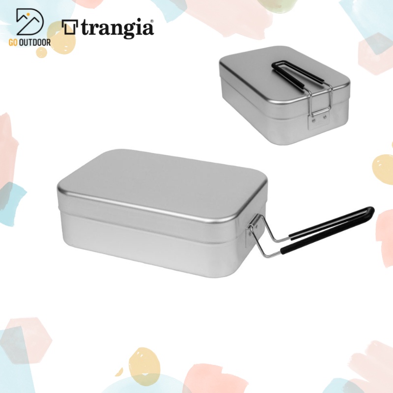 Hộp Nhôm Trangia Có Tay Cầm Mess Tin 210 và Mess Tin 209