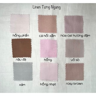 Vải Linen Tưng Ướt