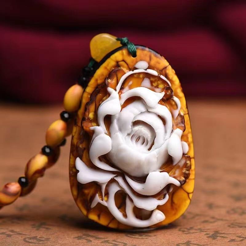 Set 22 Mặt Dây Chuyền Đá Hổ Phách Bán Chạy Hình Rồng Pixiu