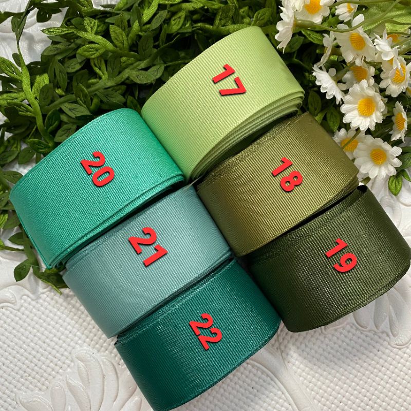 Ruy băng gân ,nguyên liệu handmade, size 3.8cm .