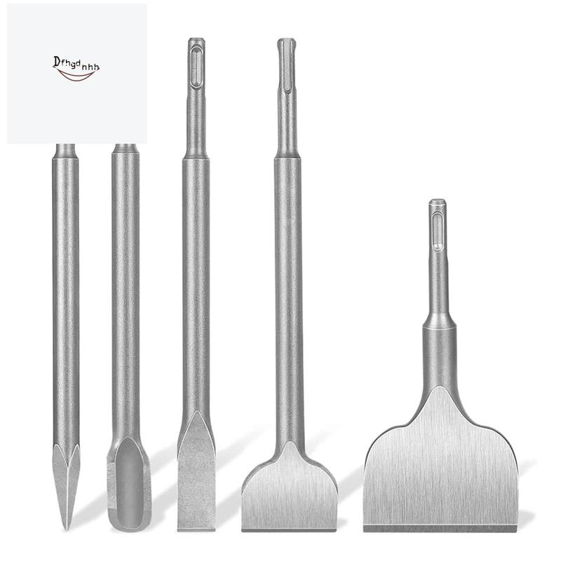 Bộ 5 Dụng Cụ Đục Lỗ Hình Chữ U Cho Gạch Men / Đá Granite / Xi Măng