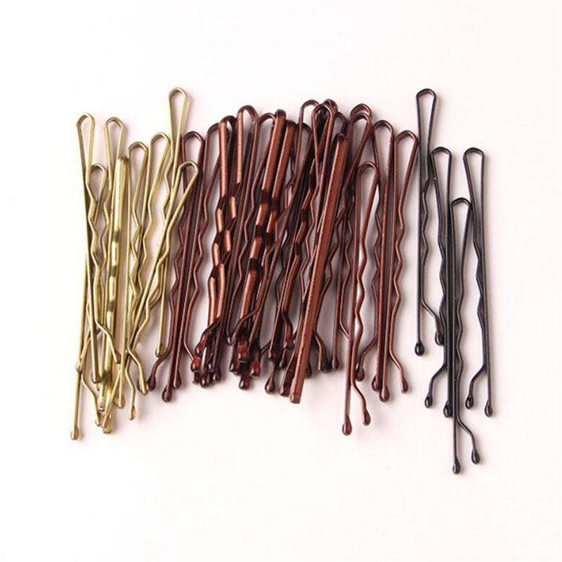 Set 100 Kẹp Tóc Màu Đen Tàng Hình Cho Nữ
