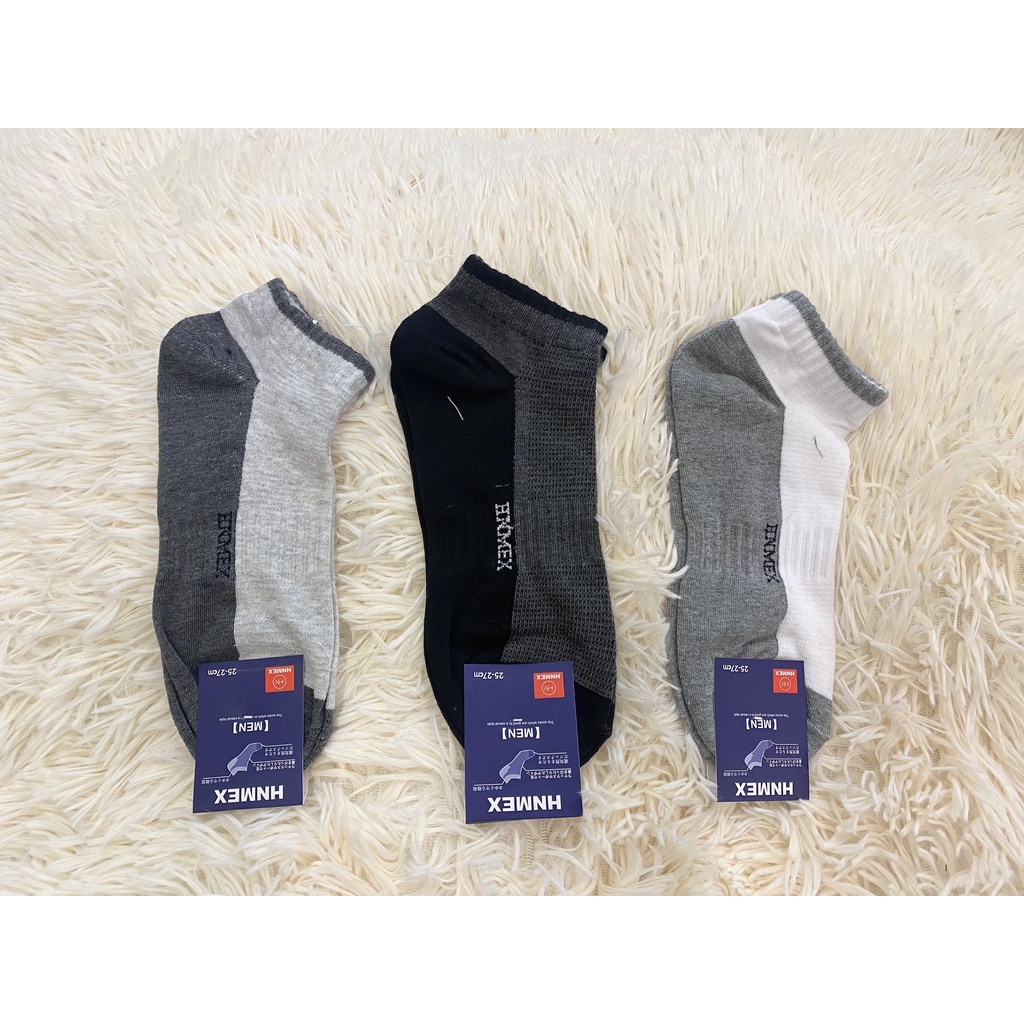 Tất Nam Cổ Ngắn Chống Hôi Chân Hanosimex Thoáng Khí