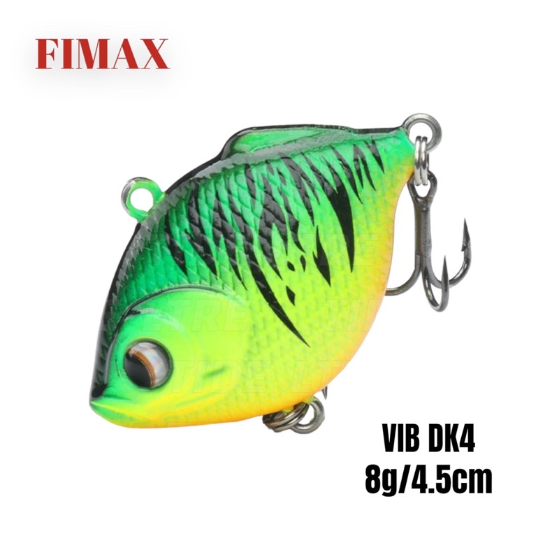 Mồi câu cá. cá giả VIB DK4 (8g/4.5cm), Cá Chẽm VIB Sasakin Lure, mồi câu cá sắt