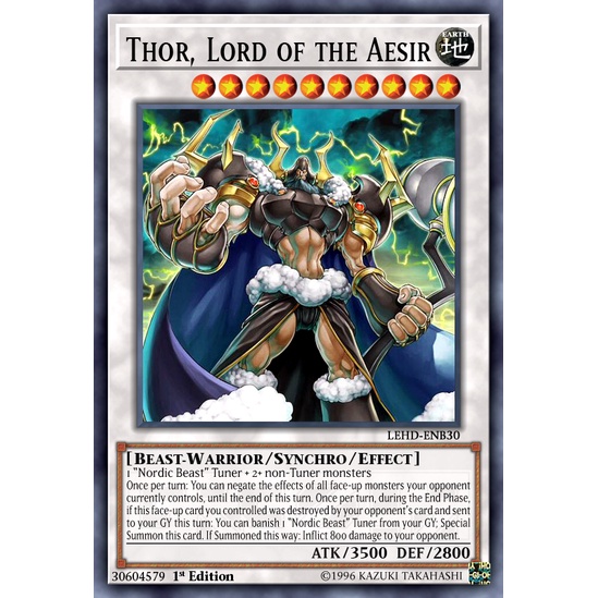 Bộ bài Legendary Hero deck - Nordic deck