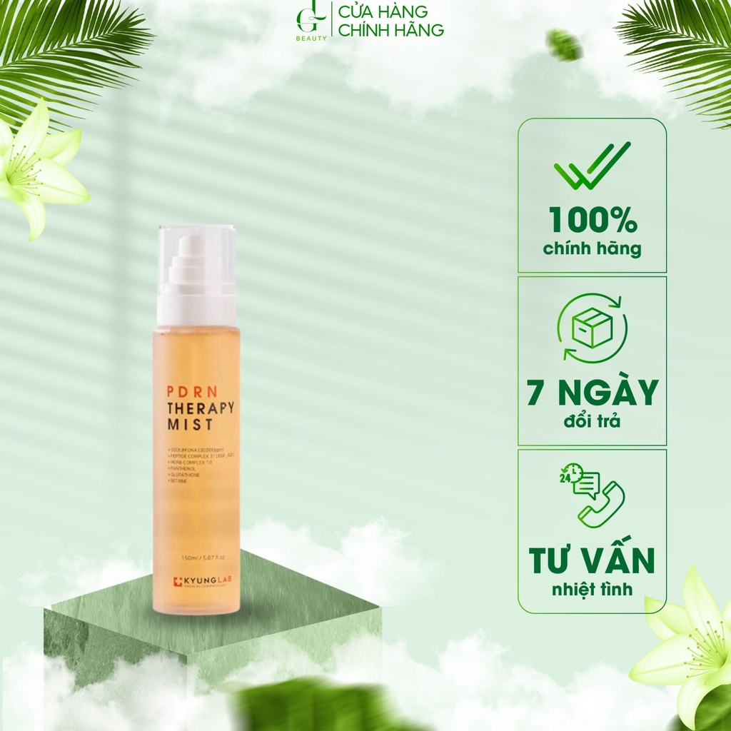 Xịt khoáng Kyung Lab PDNR Therapy Mist xịt dưỡng tế bào gốc tăng collagen cấp ẩm phục hồi bảo vệ da 150ml | BigBuy360 - bigbuy360.vn