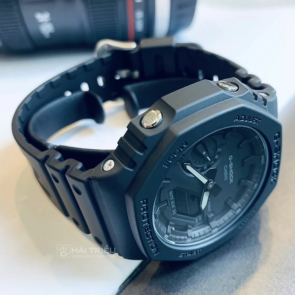 Đồng hồ Casio G Shock nam GA-2100-1A1DR dây cao su chính hãng