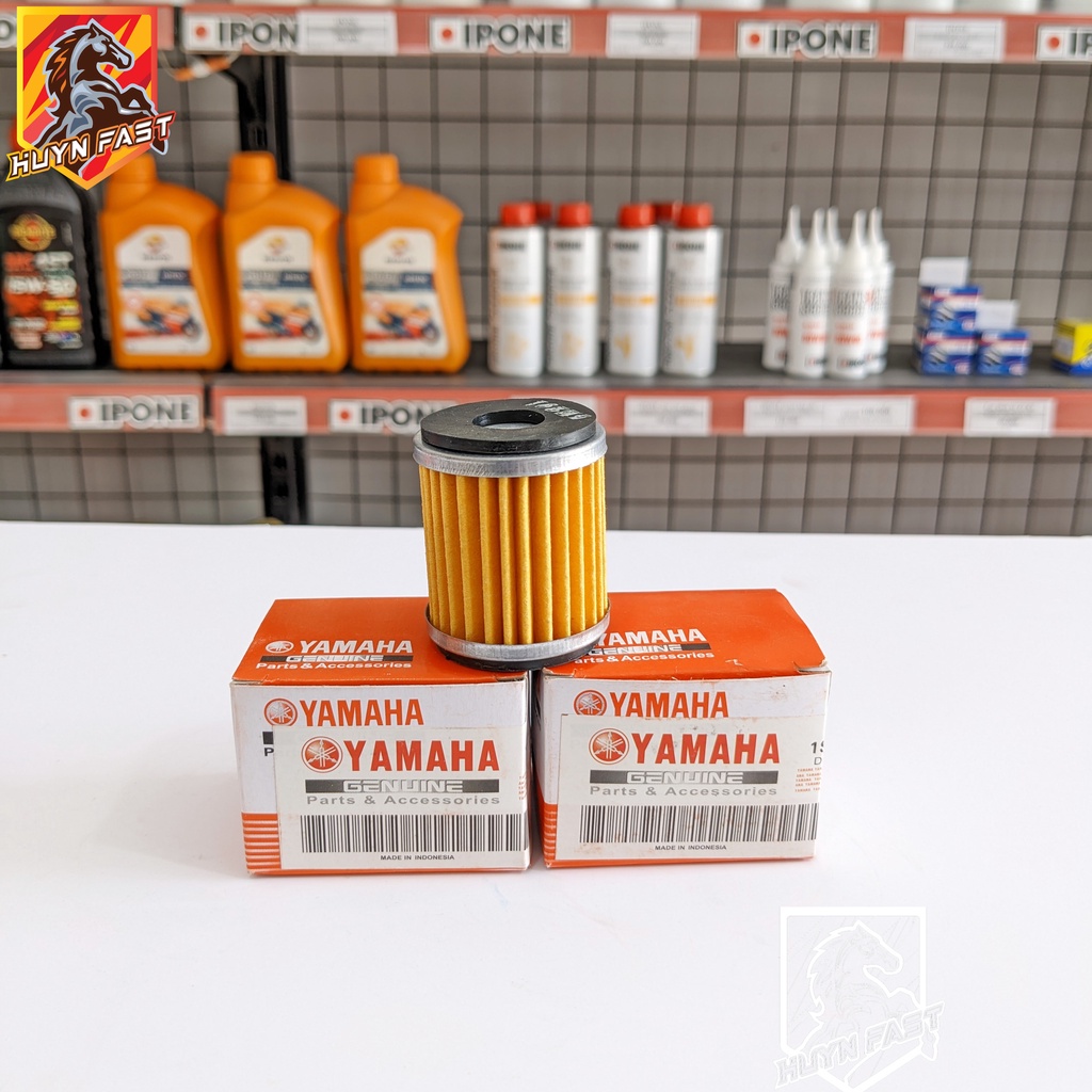 COMBO Dầu Nhớt REPSOL RACING 4T 10W40 + Lọc Nhớt YAMAHA Chính Hãng Dành Cho Exciter/R15/MT-15