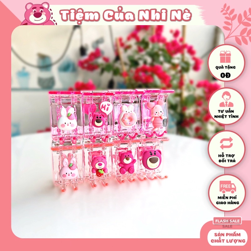 KẸP TÓC CÀNG CUA 5 RĂNG HOẠT HÌNH