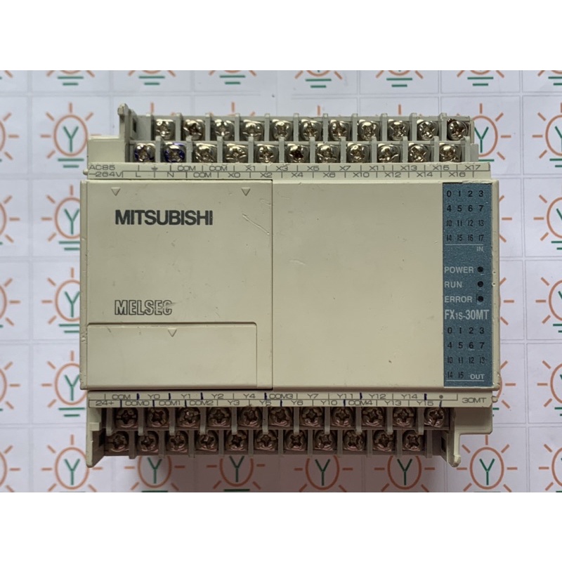 Bộ điều khiển lập trình PLC Mitsubishi FX1S-30MT-001 (16 In / 14 Out Transistor) đã qua sử dụng (vỏ xấu)
