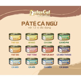 Pate Cho Mèo Aatas lon 80gr