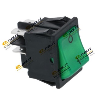 Công tắc điện đèn báo màu xanh 16a 250v