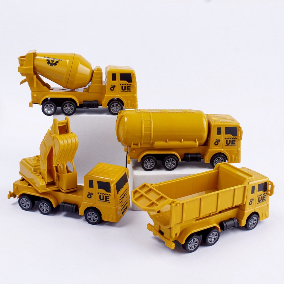 phụ kiện bánh kem sinh nhật [FREESHIP❤️] xe công trình mẫu mới