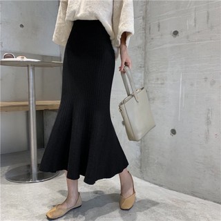Chân váy len đuôi cá hàng Q.C đẹp l1