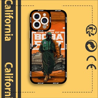 Ốp lưng iphone samsung xiaomi oppo cạnh vuông jmcase star wars