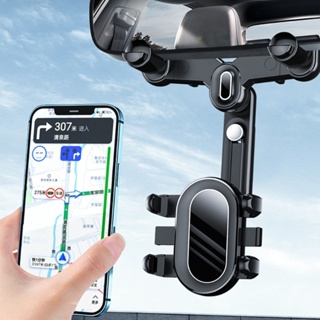 Giá đỡ điện thoại thiết bị định vị gps gắn kính chiếu hậu xe hơi xoay 360 - ảnh sản phẩm 5