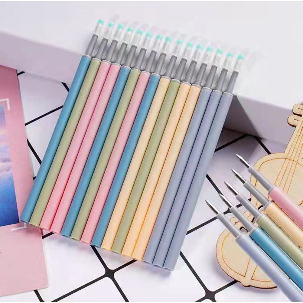 Bút bi đen, bút Gel bấm ngòi 0.5mm hình hoạt hình cute dễ thương, bút mực đen vỏ hoạt hình đáng yêu