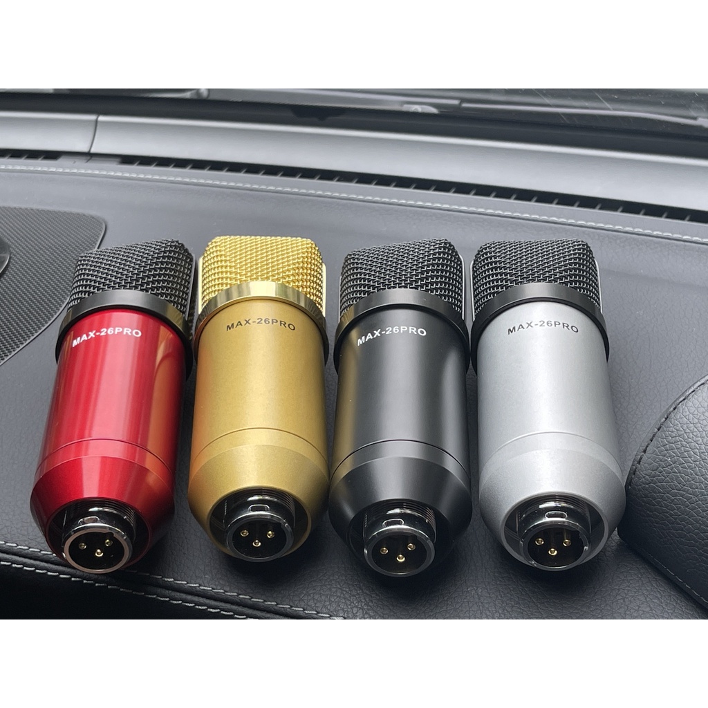 CTY MT Micro thu âm livestream hát karaoke Big Max 26 Pro độ nhạy cao lọc âm tốt bảo hành 12 tháng