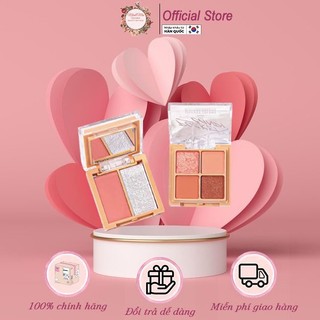 Bảng phấn mắt 4 ô sivanna color pocket candy face palette hf182