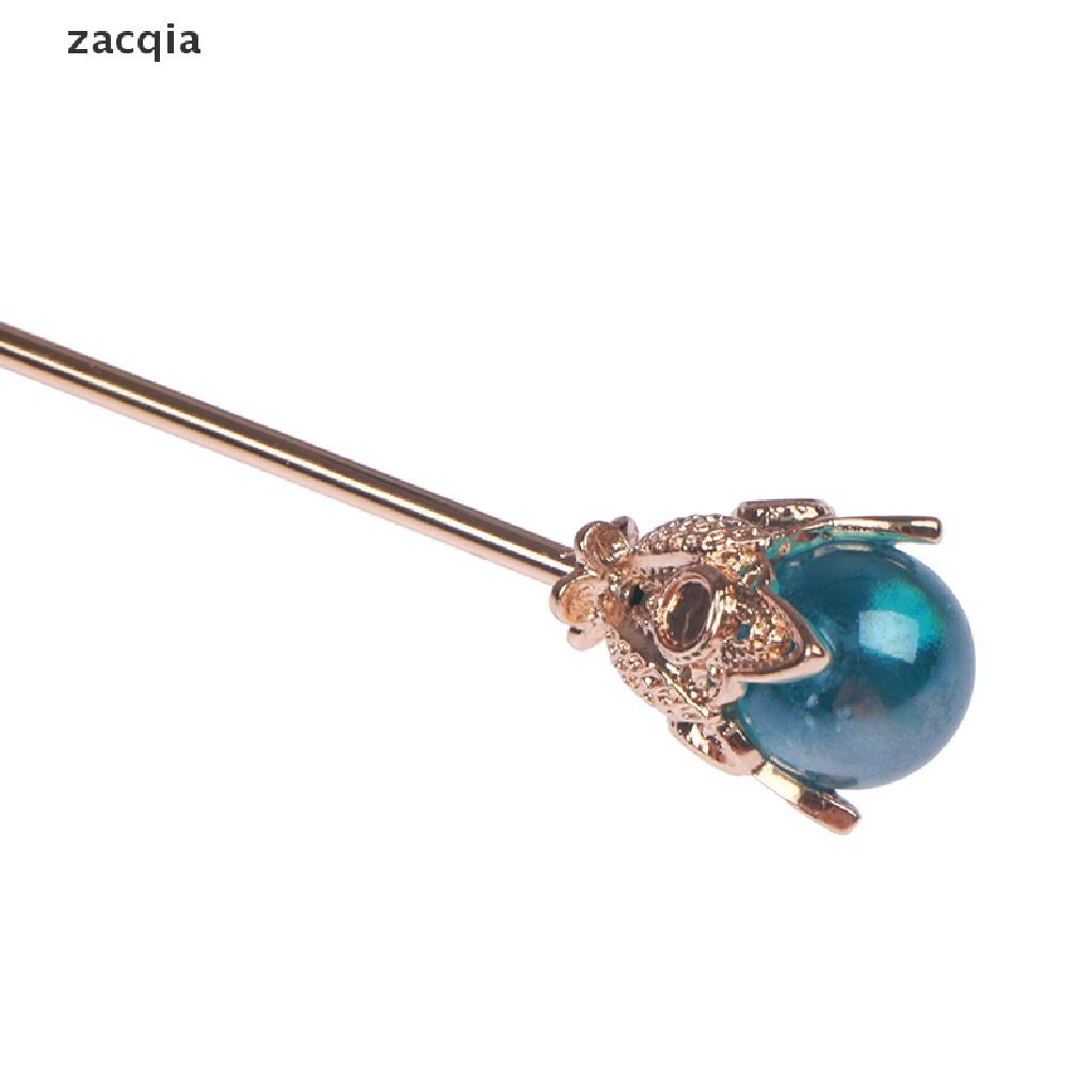 1 Trâm Cài Tóc Màu Xanh Dương Phong Cách Cổ Điển