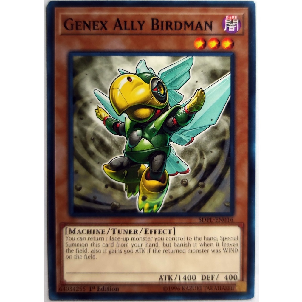[Thẻ Yugioh] Genex Ally Birdman |EN| Common