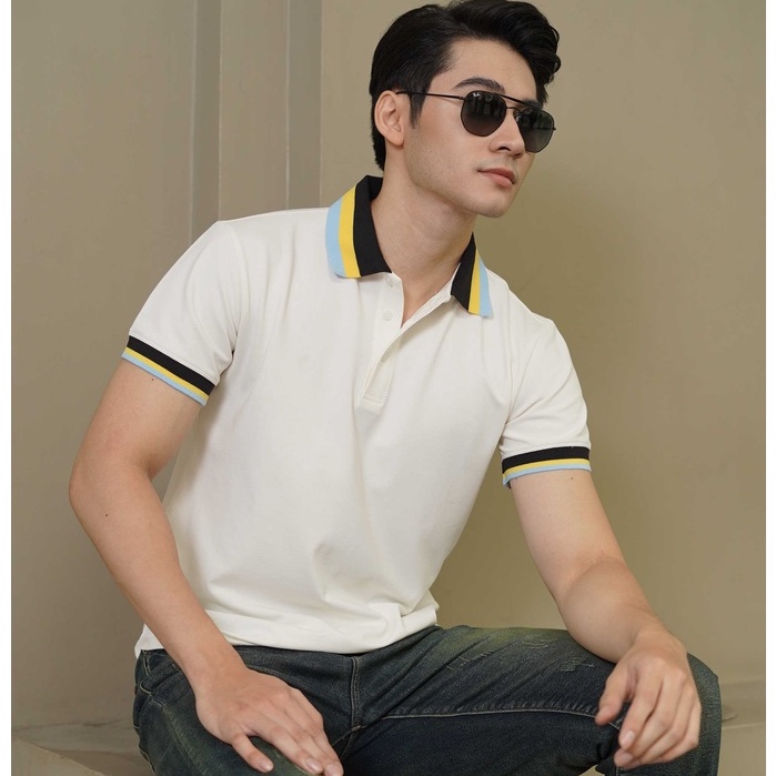 Áo Polo nam có cổ JONATHAN AP07 vải cá sấu cotton cao cấp ngắn tay, chuẩn form, nam tính, thanh lịch, sang trọng