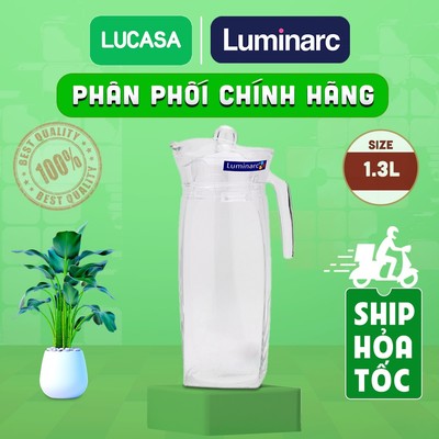 Bình Nước Thủy Tinh Luminarc Flame 1.3L- L8535 | Phân Phối Chính Hãng