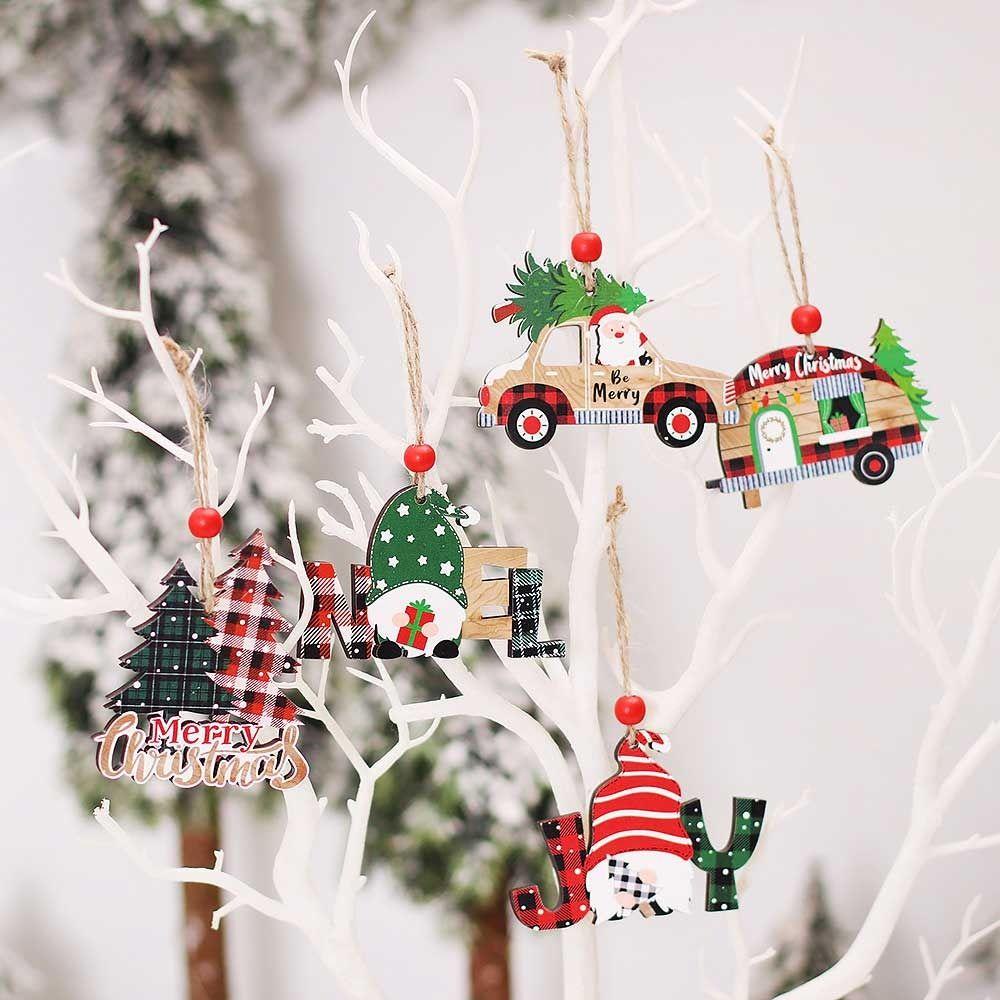 Set 12 Phụ Kiện Treo Trang Trí Giáng Sinh Năm Mới