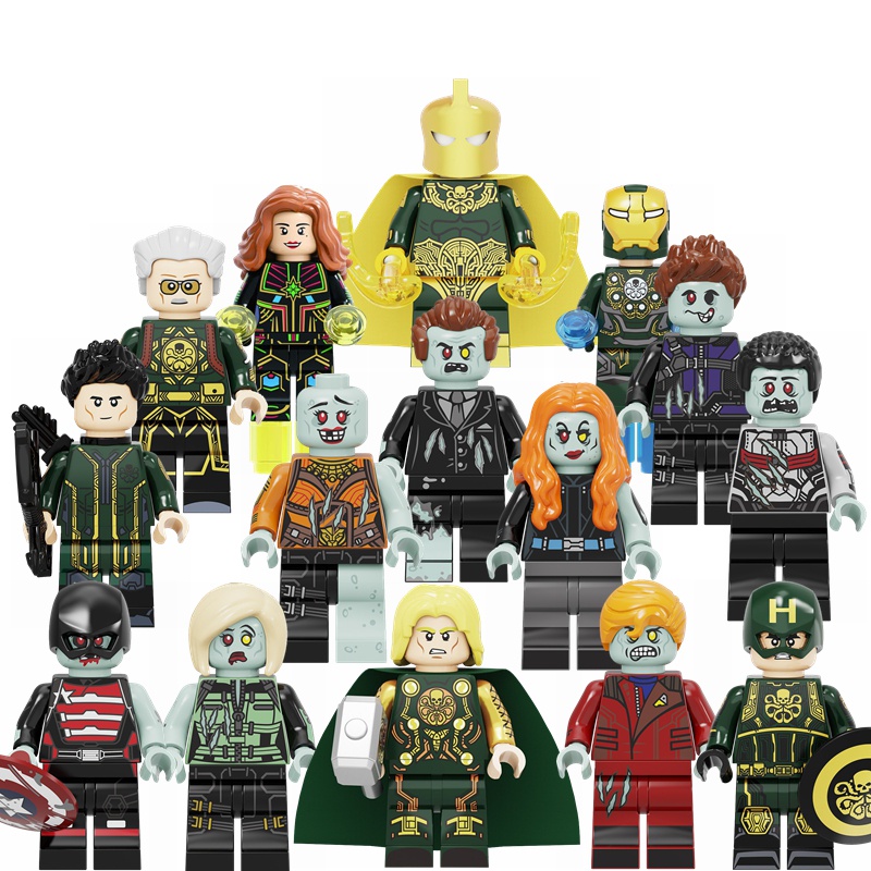 Bộ Đồ Chơi Lắp Ráp Mô Hình Nhân Vật Phim Giáo Dục Cho Bé DIY