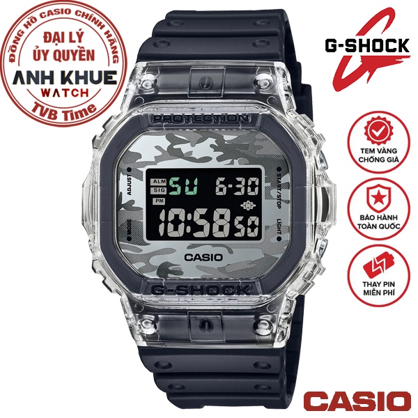 Đồng hồ nam Casio G-Shock chính hãng Anh Khuê DW-5600SKC-1DR (42mm)