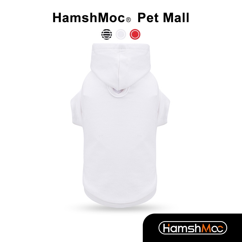 HamshMoc Áo Hoodie Mềm Mại Thoáng Khí In Họa Tiết Hamsa Cho Thú Cưng