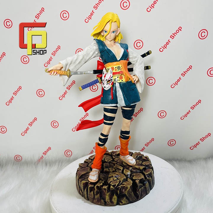 Mô hình Android 18 Samurai - Figure Dragon Ball Samurai