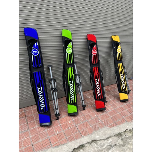 bao đựng cần daiwa có chân chống 1m25.túi đựng cần daiwa có chân chống