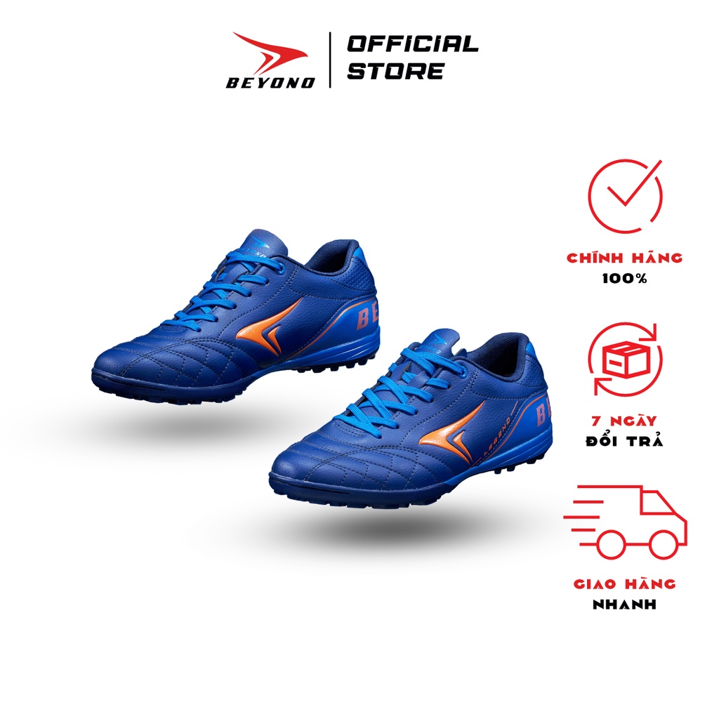 Giày bóng đá nam sân cỏ nhân tạo Beyono Legend chính hãng, form chân bè ngang, chất liệu Microfiber 1.4mm cao cấp