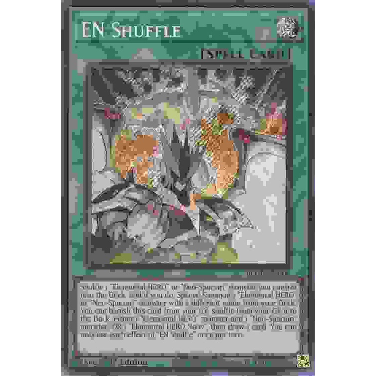 Thẻ Bài Yugioh EN Shuffle - BLCR-EN008 - Secret Rare 1st Edition