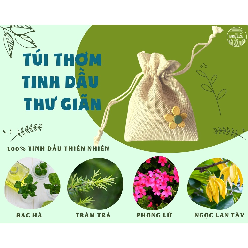 Túi thơm thư giãn tinh dầu thiên nhiên - The Breeze