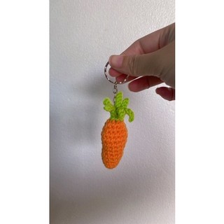 Móc khoá Cà Rốt len handmade