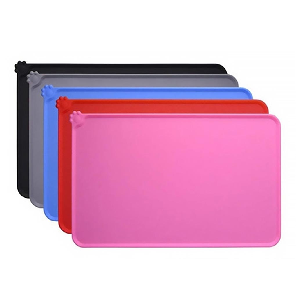 Khay Đựng Thức Ăn Cho Thú Cưng Bằng Silicone Chống Thấm Nước