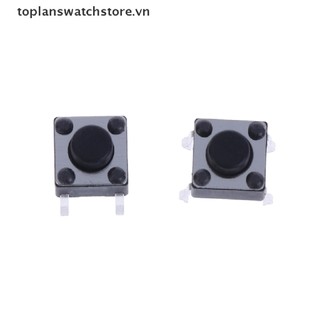 Set 20 Công Tắc Nút Nhấn 4 Chốt 6 * 6 * 5mm